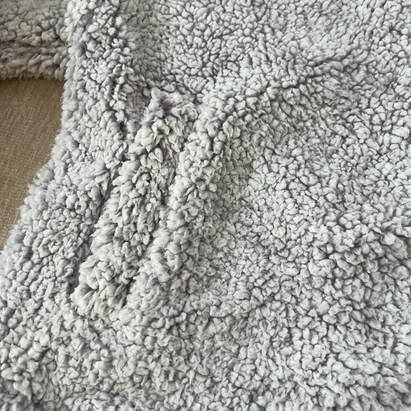 Garage Purple Teddy Bomber Jacket - Picture 4 of 4